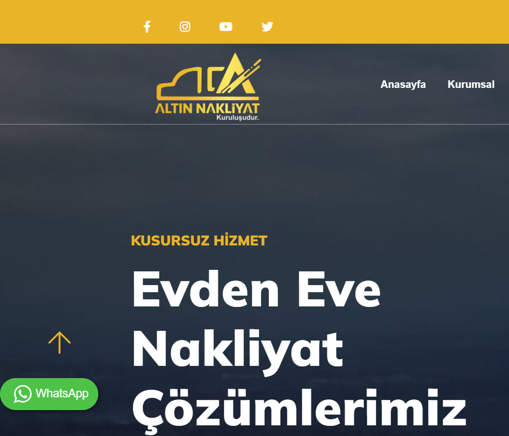 Hendek Evden Eve Web Tasarım